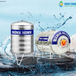 BỒN NƯỚC INOX BÌNH MINH | BỀN BỈ VỚI THỜI GIAN – AN TÂM TỪNG GIỌT NƯỚC