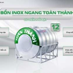 BỒN NƯỚC INOX NGANG TOÀN THÀNH 🕊️ Giải Pháp Bền Vững Cho Nguồn Nước An Toàn & Tinh Khiết