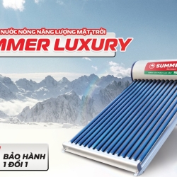 🌞 MÁY NƯỚC NÓNG NĂNG LƯỢNG MẶT TRỜI SUMMER | GIẢI PHÁP TIẾT KIỆM VÀ BỀN BỈ CHO MỌI GIA ĐÌNH