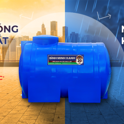 Bồn Nước Nhựa Bình Minh Xanh – Giải Pháp Lưu Trữ Nước An Toàn, Bền Vững Cho Mọi Gia Đìn