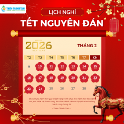 THÔNG BÁO LỊCH NGHỈ TẾT NGUYÊN ĐÁN BÍNH NGỌ 2026 