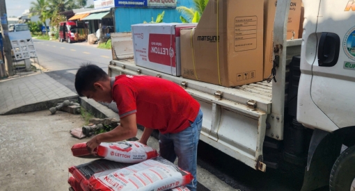 HÀNH TRÌNH GIAO HÀNG CHẶNG 36 – TĂNG TỐC PHỦ HÀNG CẦN THƠ, ĐẢM BẢO VẬT TƯ CÔNG TRÌNH MIỀN TÂY