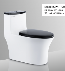 BÀN CẦU CPX - 109 NẮP ĐEN