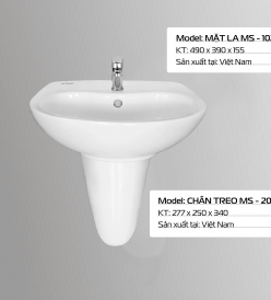 MẶT LA MS - 102 + CHÂN TREO MS -201
