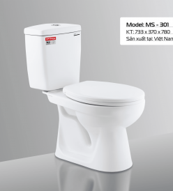 BÀN CẦU HAI KHỐI MS - 301
