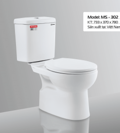 BÀN CẦU HAI KHỐI MS - 302