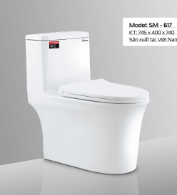 BÀN CẦU SM - 617