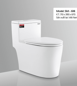 BÀN CẦU SM - 618