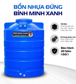 BỒN NHỰA ĐỨNG BMX - 1000L 