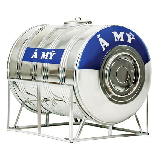 BỒN INOX 201 NGANG 2000L -  Á MỸ 