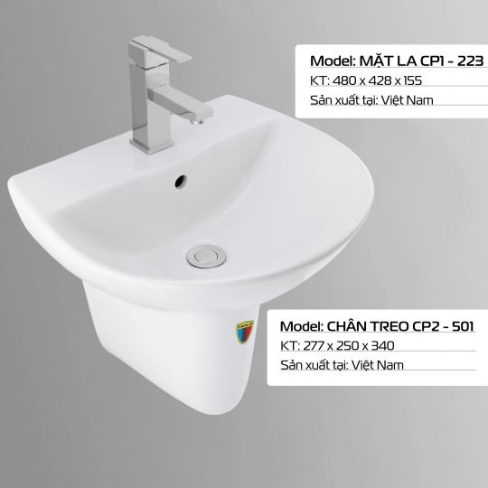 MẶT LA CP1 - 223 + CHÂN TREO CP2 - 501