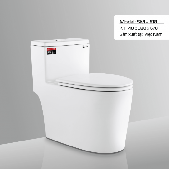 BÀN CẦU SM - 618